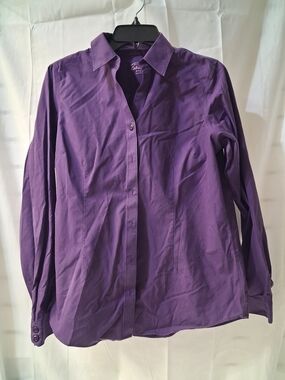 Cabela's Women's Purple Button-Front Shirt
